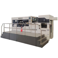 Machine de découpe et de rainage de papier à plat à alimentation manuelle chinoise, presse de découpe de plateau de papier de carton ondulé