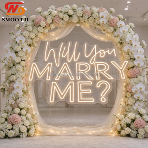 Letrero de Neón LED Personalizado con el Logotipo '¿Te Casarías Conmigo?' para Decoración de Bodas, Fiestas de Cumpleaños, Publicidad en Parques - Product Image 3
