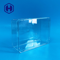 Boîtes d'emballage alimentaire en plastique jetables rectangulaires de grande taille, recyclables, pour chocolat, nouilles, hamburgers, pizzas - Vente en gros