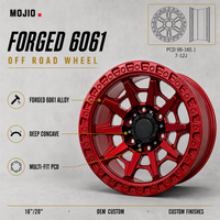 Jantes en alliage d'aluminium forgé MOJIO 6061 pour pick-up et SUV, 16, 17, 18, 19, 20 pouces, robustes, 4x4, tout-terrain, adaptable