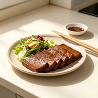 Qingzhen 260g Premium OEM Verpakte Sojabonenproducten Aziatische Keuken Hot Pot Roerbak Restaurant en Catering Benodigdheden Gerookte Gedroogde Tofu