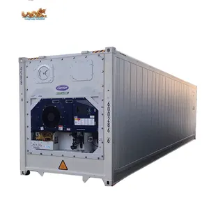 40 ft taşıyıcı soğutucu buzdolabında dondurucu Chiller kutusu 40ft 40rh Reefer satılık kargo konteyneri yeni kullanılan fiyat