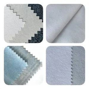 WF2/O6SO5 Non woven fabric laminated with PE milky breathable membrane for medical clothes