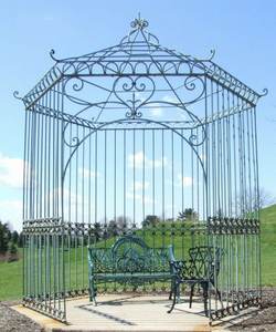 Gazebo de jardin <span class=keywords><strong>en</strong></span> fer forgé de style europé<span class=keywords><strong>en</strong></span> - Product Image 6