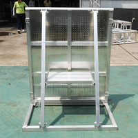 Système de scène en treillis Offre Spéciale Barrière de scène en aluminium Clôture antidéflagrante Barrières de scène de concert Barrière antidéflagrante