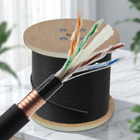 Cable LAN Cat5 / Cat5e UTP/FTP/SFTP de 1000 pies, 23 AWG, 24 AWG, 26 AWG, 4 Pares, Relleno de Gel
