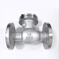 Clapet anti-retour silencieux à ressort en acier inoxydable SS 304 316 pour décharge de pompe, anti-coup de mouche à bas niveau d'eau