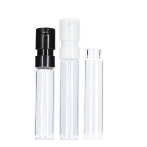 Mini Botellas de Perfume Vacías de Lujo al por Mayor, Marca <span class=keywords><strong>FRH</strong></span>, 1.5ml-2.5ml, de Vidrio Transparente con Pulverizador, para Cuidado de la Piel, Crema para Ojos, Reed - Product Image 2