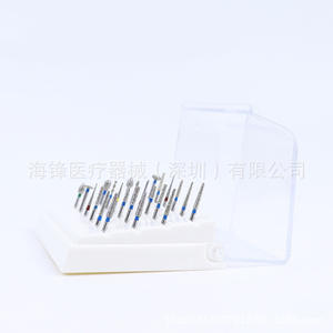 Juego de 24 fresas dentales Hai Feng, brocas de diamante para pulido y perforación, para uso dental - Product Image 5