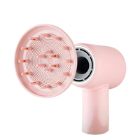 Sèche-cheveux ionique électrique personnalisable avec diffuseur, haute puissance, pour salon et hôtel, air chaud et froid