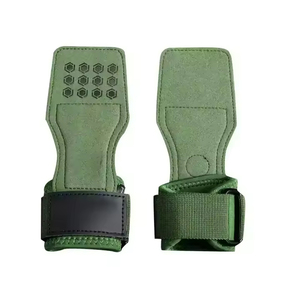 Correa de Muñeca de Cuero Vacuno de Doble Capa para Levantamiento de Pesas, Ajustable, Antideslizante, de Alta Elasticidad, Portátil, Unisex, para Entrenamiento - Product Image 6