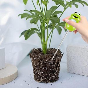 Humidimètre pour plantes de conception grenouille mignonne échelle graduée sonde de 26.5cm pour la mesure du sol utilisation intérieure plantes en pot fleurs - Product Image 3