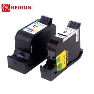 Cartucho de Tinta HESHUN Remanufacturado para HP 15 17, Reemplazo para <span class=keywords><strong>HP15</strong></span> HP17 C6615D C6625A, Tinta para Impresora Deskjet 816/825c/845c - Product Image 3