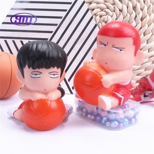 อีนาเมลเวอร์ชั่น Q การ์ตูนสแลมดังกะรุคาวะฮานามิจิเค้กวันเกิดของเด็กผู้ชายตกแต่งบาสเก็ตบอลเล่นบาสเก็ตบอลของเล่นสำหรับแฟนกีฬาและของขวัญ - Product Image 1