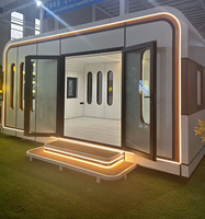 Cabine Modulaire Apple de Qualité Supérieure 20ft 40ft – Maison Préfabriquée de Luxe pour Habitation et Travail – Cabine Mobile Apple