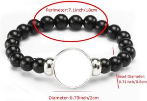 Brazalete de Aleación con Bandera de Croacia, Personalizado, para Cuerda Elástica, Recuerdo de Viaje, Regalo para Hombres y Mujeres - Product Image 4