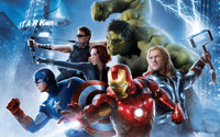 Murale murale sur le thème des Avengers, pour chambre d'adolescent, salle de jeux électroniques, décoration personnalisée colorée et durable