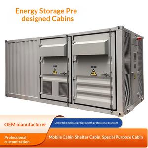 Cabine préfabriquée à grille, cabine combinée à grille connectée au réseau électrique, équipement spécial mobile anti-explosion, transformation énergétique - Product Image 3