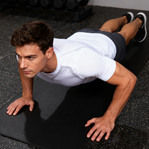 Camiseta deportiva con estampado de diseño de logotipo personalizado para hombre, camiseta transpirable de secado rápido para gimnasio, correr, culturismo, Camiseta deportiva para hombre - Product Image 4