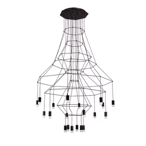 Zèle Éclairage Usine Fourniture Nouveau Design Crownm Lustre Pendentif Lampe Chambre De Luxe Led Lustres En Cristal - Product Image 2