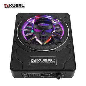 Subwoofer actif en aluminium Kuerl 10 pouces, 800 W de puissance maximale, audio pour voiture avec éclairage LED pour utilisation en véhicule - Product Image 2