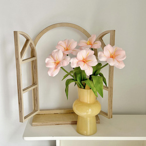 Flores de tulipán artificiales, flores falsas de alta simulación para decoración del hogar, mesa de comedor, accesorios de fotografía para bodas y exteriores - Product Image 2