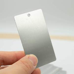 الألومنيوم لوح حديقة من المرمر الأسود شجرة العلامات حديقة ملصق في الهواء الطلق تسمية معدنية ختم الفراغات - Product Image 2