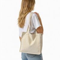 Sac fourre-tout en toile imprimé avec logo personnalisé, écologique, plusieurs codes de couleurs Pantone disponibles, sac de shopping pour promotions et voyages quotidiens
