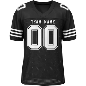 Maillots de football universitaire américain en polyester à séchage rapide du fabricant personnalisé - Product Image 3