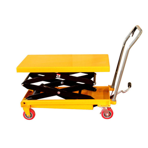 Mesas elevadoras hidráulicas portátiles de venta directa de fábrica 150 300 350 500 800 1000 1500 kg CE elevador de mesa móvil con ruedas - Product Image 5