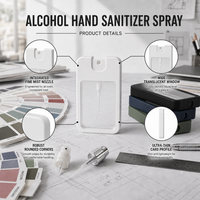 Gel désinfectant pour les mains personnalisé, écologique, emballage spécialisé en bouteille, planification de l'art de la marque, étiquette privée, sourcing B2B professionnel