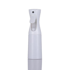 Refillable PET <b>Pump</b> Sprayer Bottle with Screw-On Closure White Black for Cosmetic Lotion 200ml 300ml - Product Image 2