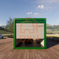 Casa Contenedor Modular Versátil, Estructura Prefabricada Desmontable, Unidad de Vivienda de Entrega Rápida para Proyectos de Construcción