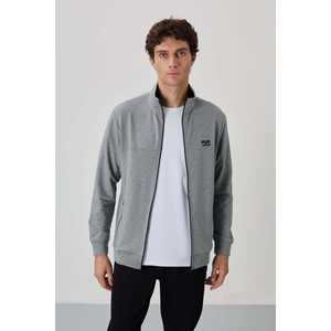 ชุดวอร์มผู้ชาย Anton สีเทาผสมดำ แบบลำลอง ระบายอากาศได้ดี สไตล์ผู้ใหญ่ - Product Image 6