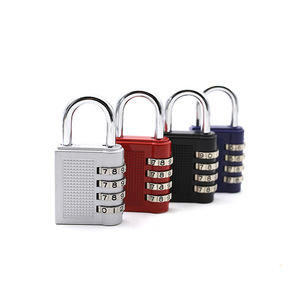 <span class=keywords><strong>Cadenas</strong></span> à combinaison en alliage de zinc à 4 chiffres de haute sécurité <span class=keywords><strong>pour</strong></span> l'intérieur et l'extérieur <span class=keywords><strong>pour</strong></span> les casiers de gymnastique Boîtes à outils Stockage Mot de passe - Product Image 2