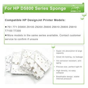 Tampon éponge de station de service C9518A C9464A pour <span class=keywords><strong>HP</strong></span> D5800 Z6100 Z6200 Z6600 Z6800 T7100 <span class=keywords><strong>T7200</strong></span> 761 771 - Product Image 2