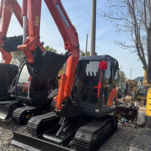 Excavadora Usada con Certificación CE, Doosan Dx60, Mini Excavadora de 6 Toneladas, Maquinaria de Construcción de Segunda Mano Original de Corea, Develon Dx60 - Product Image 1