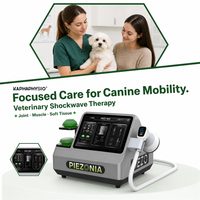 Équipement de thérapie par ondes de choc focalisées Kaphaphysio pour chevaux, chiens, chats, animaux de compagnie, usage en centre de physiothérapie vétérinaire