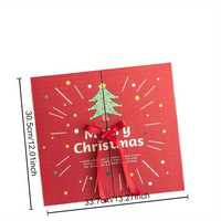 Nouveau Coffret Cadeau de Noël et d'Anniversaire, Boîtes Vides Rigides à Compte à Rebours, Boîtes Aveugles, Feuille Métallique, Disponible en Gros, Prêt à Expédier, Calendrier de l'Avent