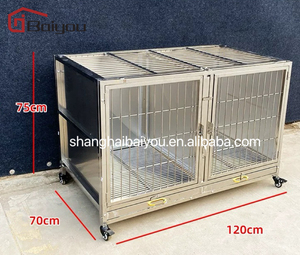 <span class=keywords><strong>Cage</strong></span> pour chien modulaire professionnelle, personnalisable, amovible, en acier inoxydable 304, résistante à l'eau, écologique, durable, sûre, 4 - Product Image 3