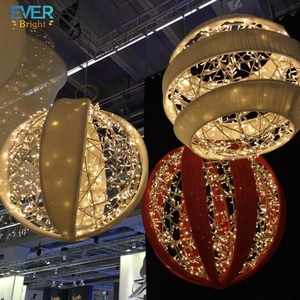 Décoration d'<span class=keywords><strong>extérieur</strong></span> Lumière LED <span class=keywords><strong>lumineuse</strong></span> 3d énorme <span class=keywords><strong>boule</strong></span> à motif <span class=keywords><strong>de</strong></span> <span class=keywords><strong>Noël</strong></span> - Product Image 4