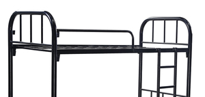 Cama litera de metal para estudiantes y adultos, ideal para dormitorios escolares, apartamentos y residencias. - Product Image 3