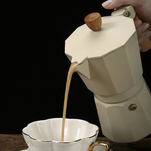 Estufa Industrial portátil de acero inoxidable, Moka <span class=keywords><strong>Mokka</strong></span> de inducción de aluminio italiano para <span class=keywords><strong>café</strong></span> Espresso, 4 tazas, 9 tazas, 12 tazas, novedad - Product Image 5