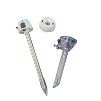 Tronc laparoscopique stérile portable à découpe laser CNC, composant médical jetable pour instruments chirurgicaux