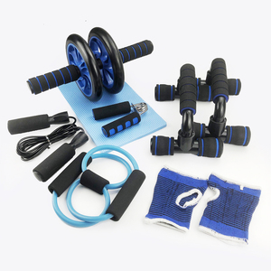 Set <span class=keywords><strong>de</strong></span> Rodillos AB Wheel <span class=keywords><strong>de</strong></span> Hierro para Uso Doméstico, Barra <span class=keywords><strong>de</strong></span> Flexiones, Colchoneta para Rodillas, Cuerda para Saltar, Agarrador <span class=keywords><strong>de</strong></span> Mano, Ejercicio Abdominal y <span class=keywords><strong>de</strong></span> Fuerza Central para Gimnasio <span class=keywords><strong>en</strong></span> <span class=keywords><strong>Casa</strong></span> - Product Image 3