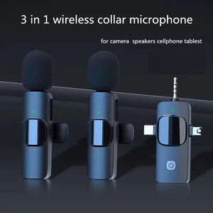 Bestseller K15 Modell Mini für Bluetooth-Lautsprecher Profession elles Telefon Sing 2 Rcm Clip Disk 2,4 GHz Mikrofon für Vlog Podcasts - Product Image 4