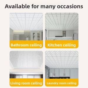 Pegatinas de Pared Autoadhesivas Modernas con Diseño Geométrico, Resistentes a la Humedad, para Techos, Baños, Dormitorios y Uso Doméstico - Product Image 6