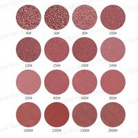 Disques de ponçage auto-agrippants en oxyde d'aluminium 4"-9" à grains assortis pour le polissage du métal et du bois