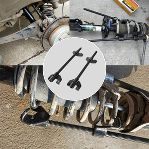 Outil de compresseur de ressort hélicoïdal ou compresseur de ressort de jambe de force avec 2 griffes de mâchoire en acier pour envelopper la compression de ressort hélicoïdal - Product Image 6