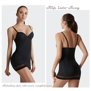 Women Full Slip Shapewear Bodysuit <strong>Under</strong> <strong>Dress</strong> Built in Bra Tummy Control Slimming Girdle Lingerie Slim Body Shaper <strong>Dress</strong> - Product Image 5